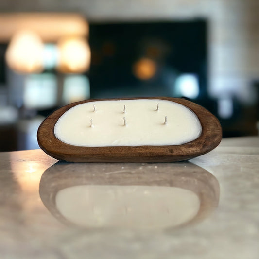6-Wick Dough Bowl Candle